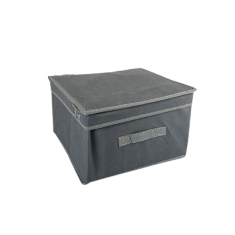 Non-woven Collapsible Storage Box with Handles