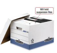 Bankers Box® System Series Standard Storage Box - 2pk