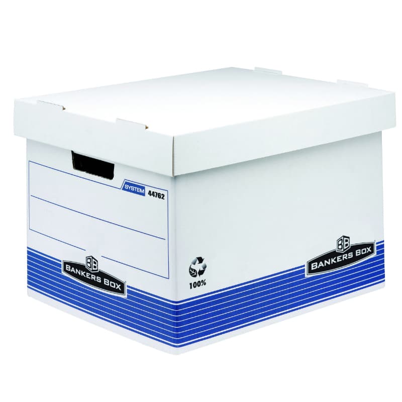 Bankers Box® System Series Large Storage Box - 2pk