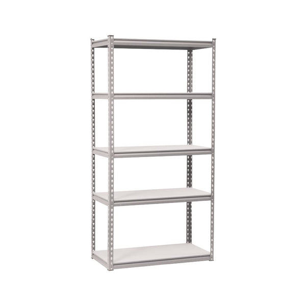 5-Tier Metal Stand with MDF Shelves