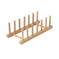Wooden Stand with Dividers