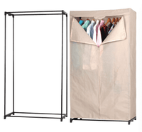 Hanging Fabric Wardrobe - 1 Rail