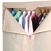 Hanging Fabric Wardrobe - 1 Rail