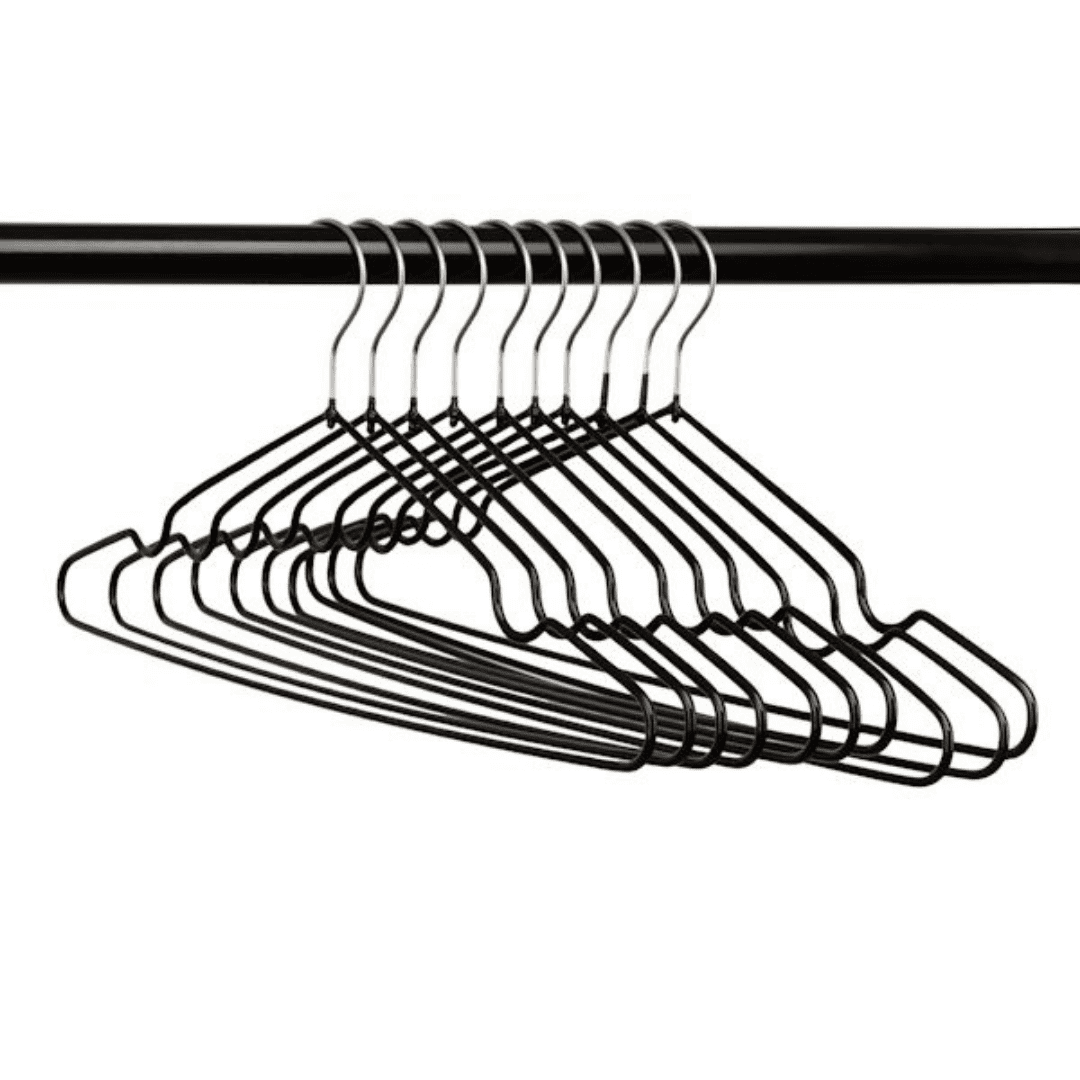 PVC Coated Wire Hangers Pk of 10