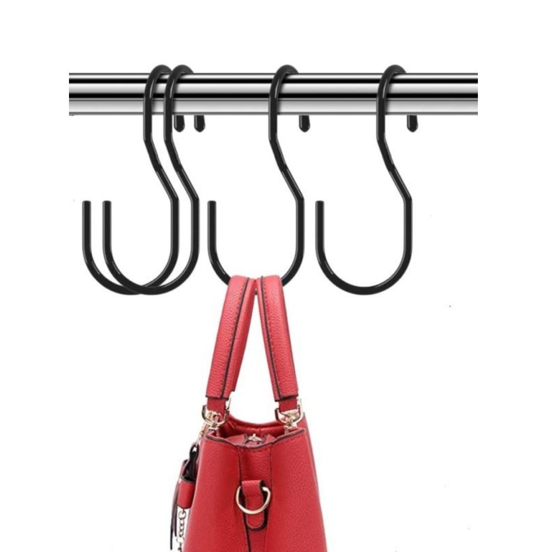 Multifunctional Handbag Purse Hangers Wardrobe Organizer Bag Hook Rack  Durable Over Closet Rod Hanging Scarves Tie Storage Hooks - AliExpress