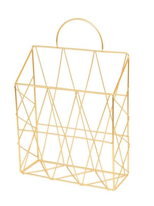 Geometric Wall Basket