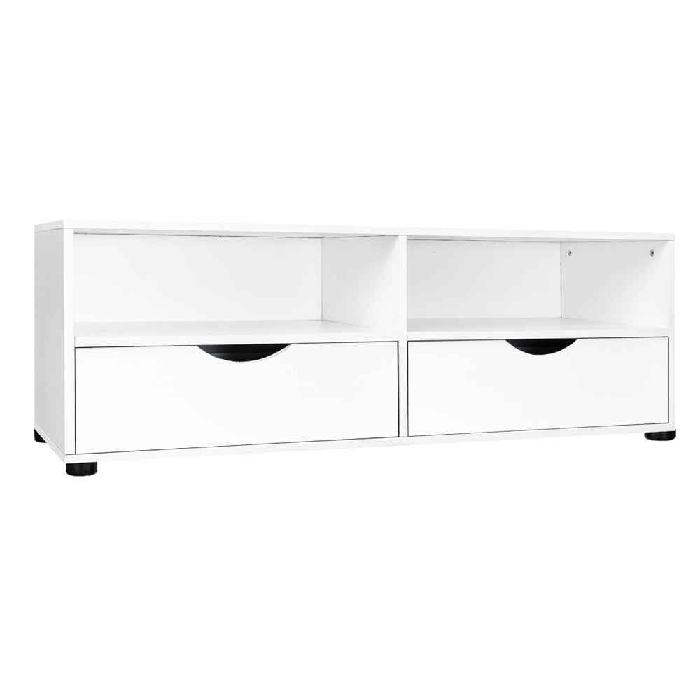 Low Unit with 2 Open Shelves & 2 Drawers