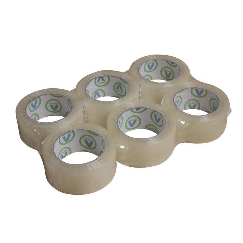 Clear Packaging Tape - 6 pack