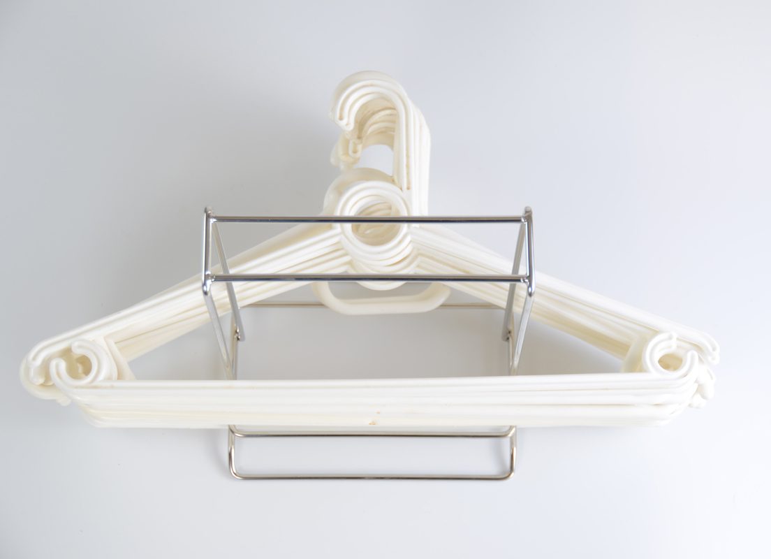 clothes hanger stand