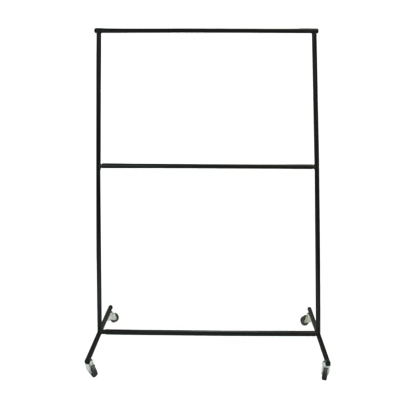 Basic Metal Double Clothes Rail - Bedroom Home – UCAN