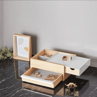 stowit storage box - natural with white 5