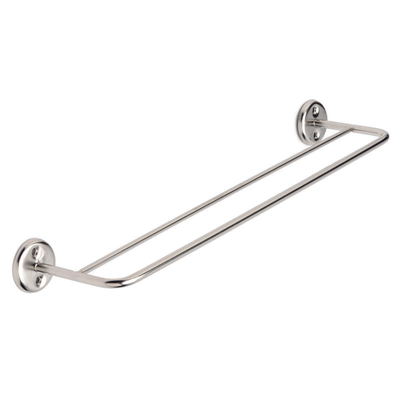 Stainless Steel Double Towel Rail 800